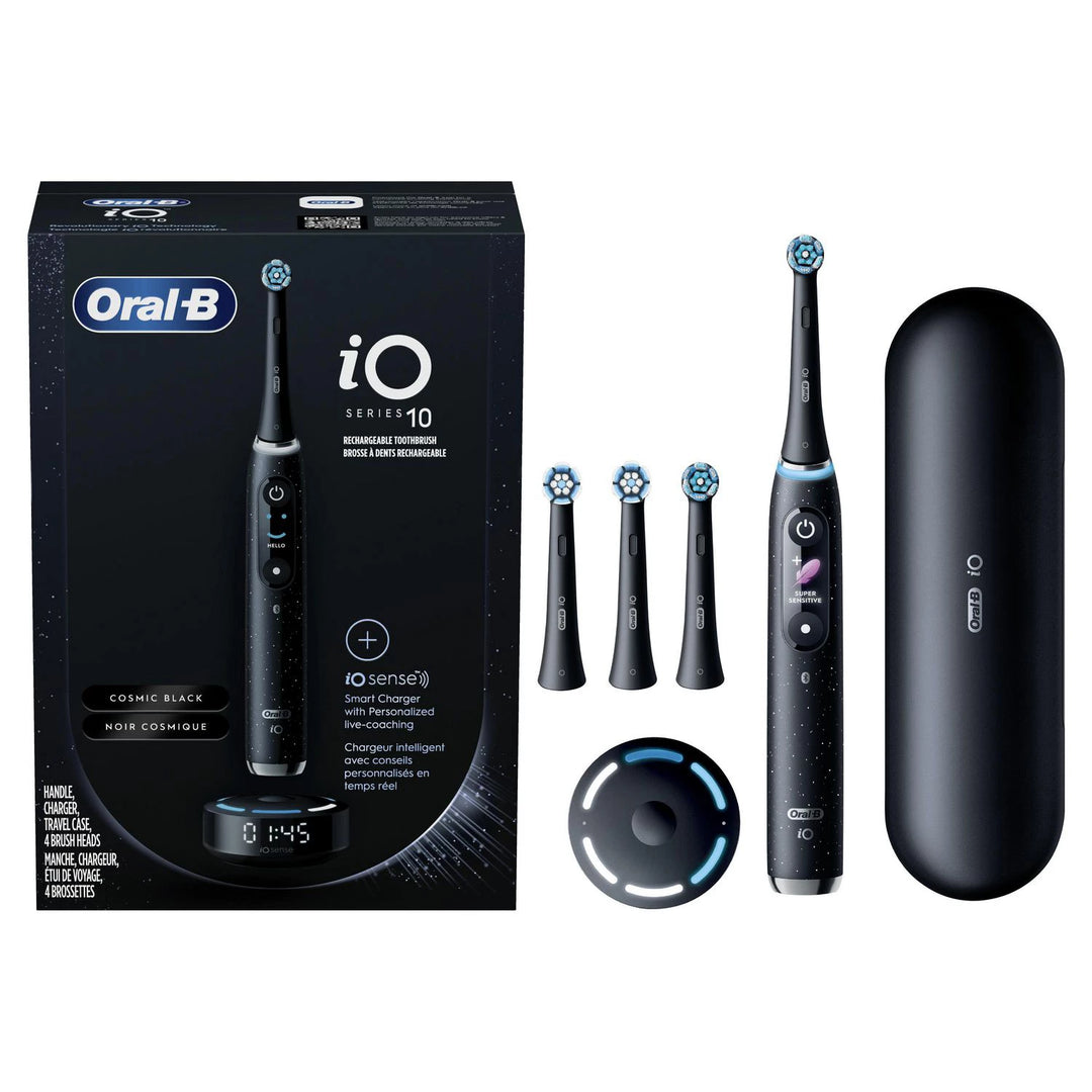 Oral B iO 10 Cosmic Black Electric Toothbrush Made in Germany